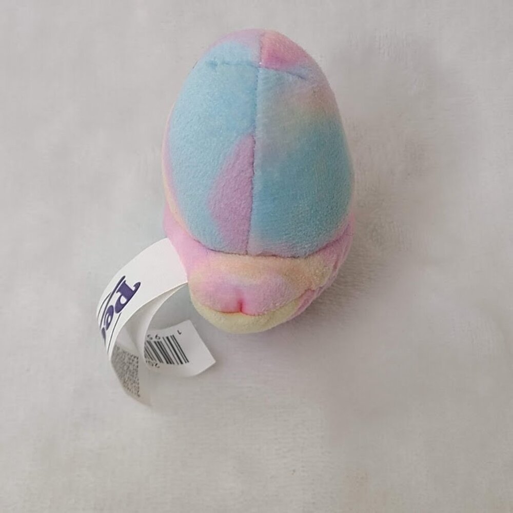 Peeps Rainbow Tie Dye Baby Chick Plush Stuffed Animal 3" - Picture 5 of 7
